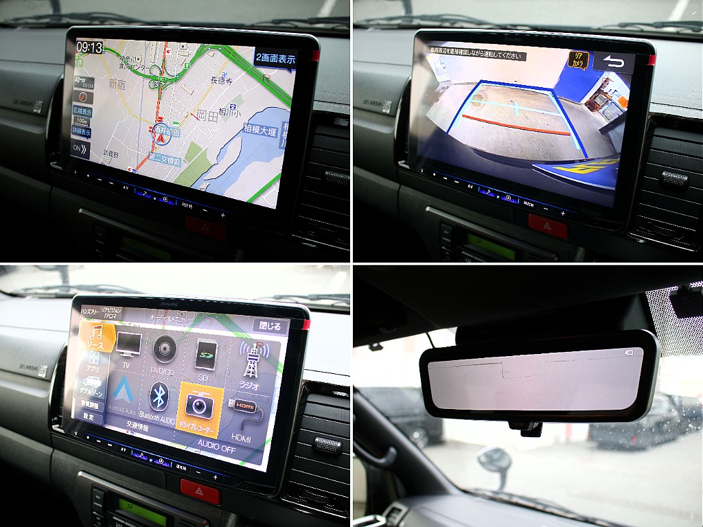 大画面のBIG-Xナビが装備されてます！