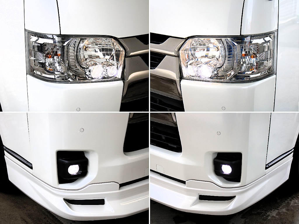 モデリスタのフロントスポイラーが装備されていることによってローダウンの視差効果もあります！