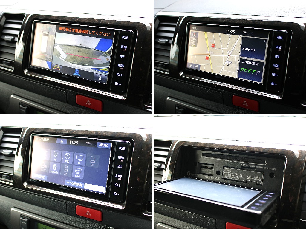 純正7インチナビを装備してます！パノラミックビューモニターも搭載してます！