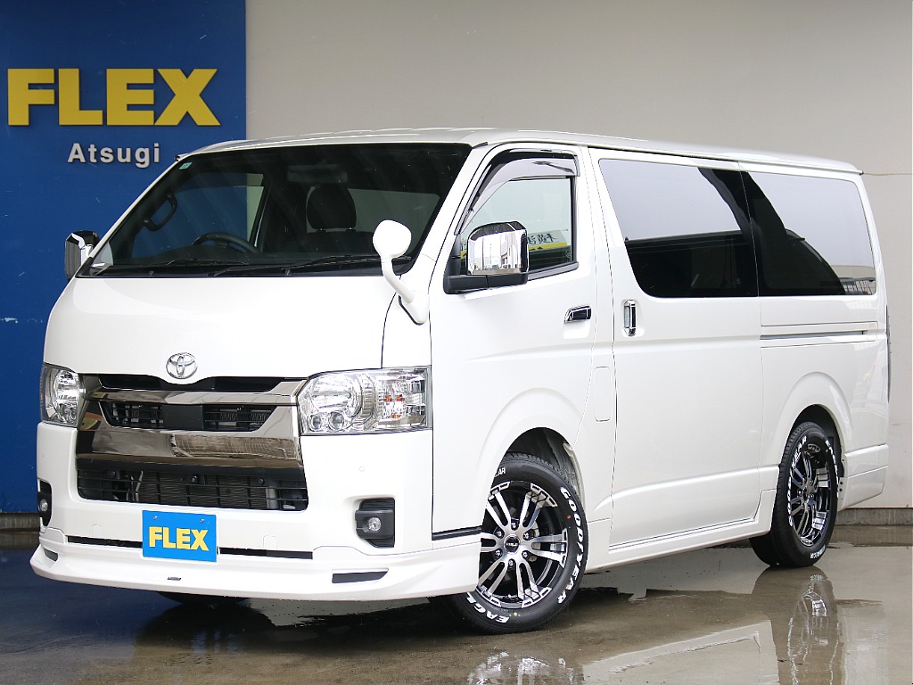 R4年式　ハイエースバン　S-GL　ダークプライムⅡ　2.8Lディーゼル４WD　モデリスタフルエアロ搭載！