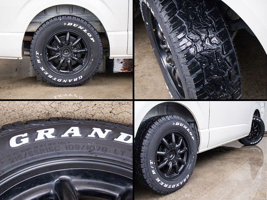 グラントレックタイヤ16インチを新品で装備しております！