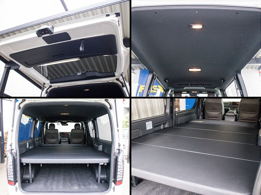 4分割の使い勝手の良いオリジナルベッドキットを装備しております！