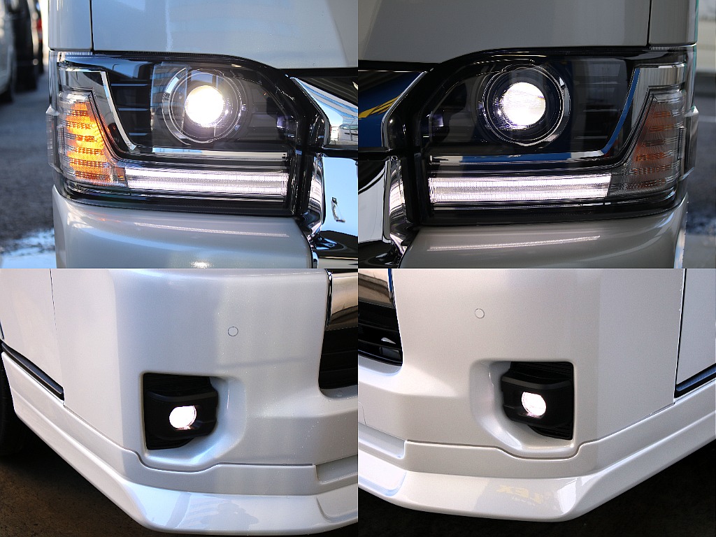 新型ならではのBi-beamヘッドライトを装備しております！