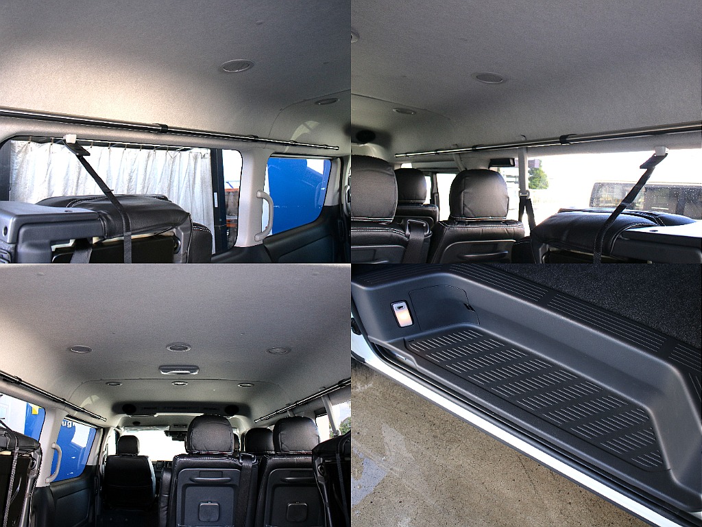 アウトドアに役立つサイドバーを装備しております！