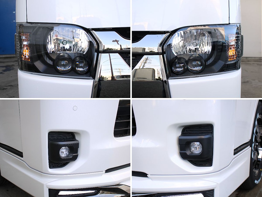 ヘッドライトインナーブラックを装備しました！外装にもこだわりを持った1台です！