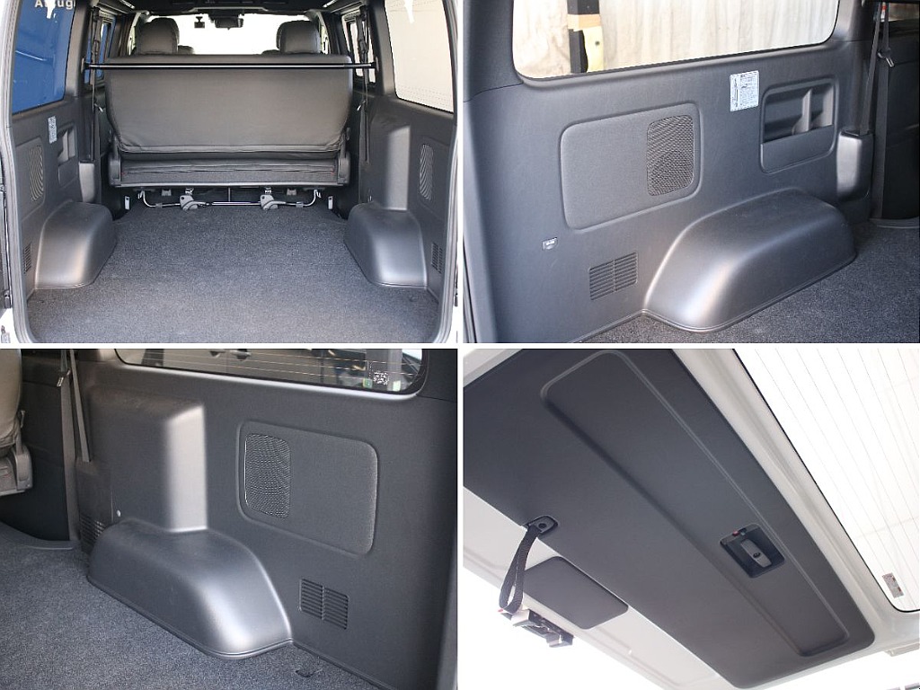 ハイエースならではの荷室空間となってます！