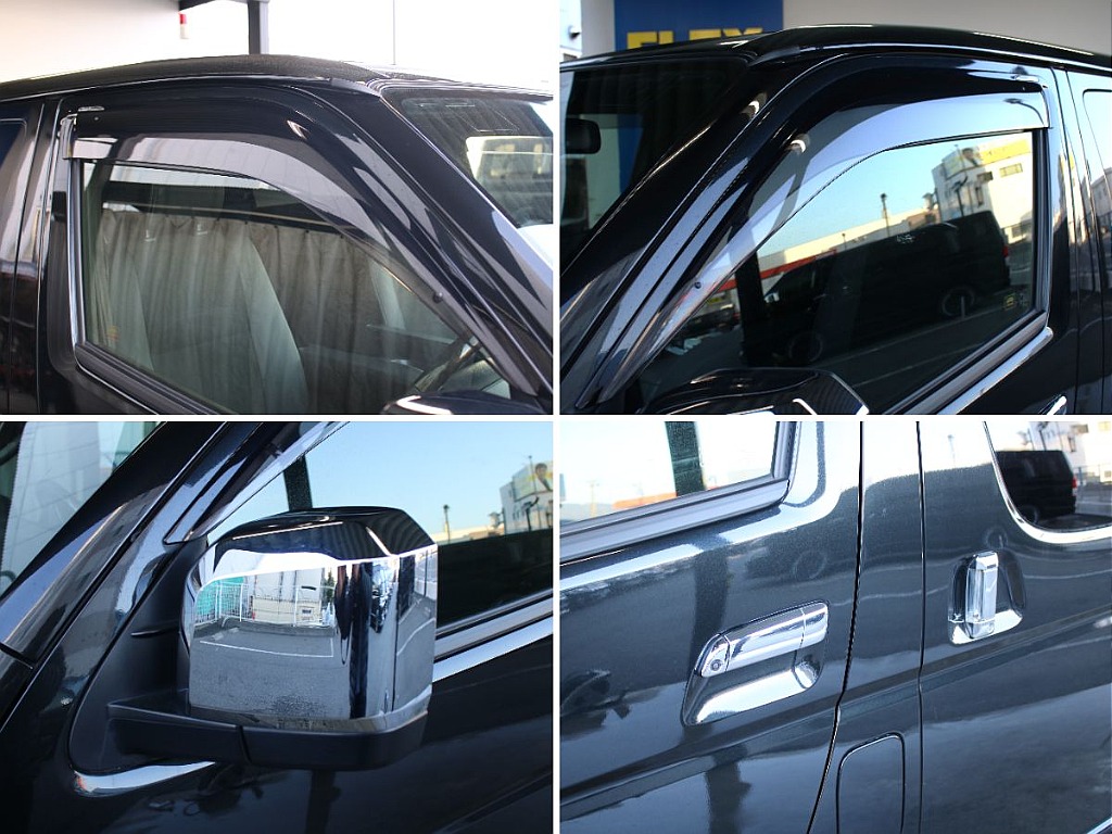 ドアバイザーも装備！