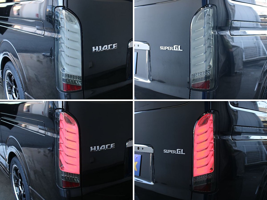 オリジナルのシグマブラックLEDテールランプ装備してます！