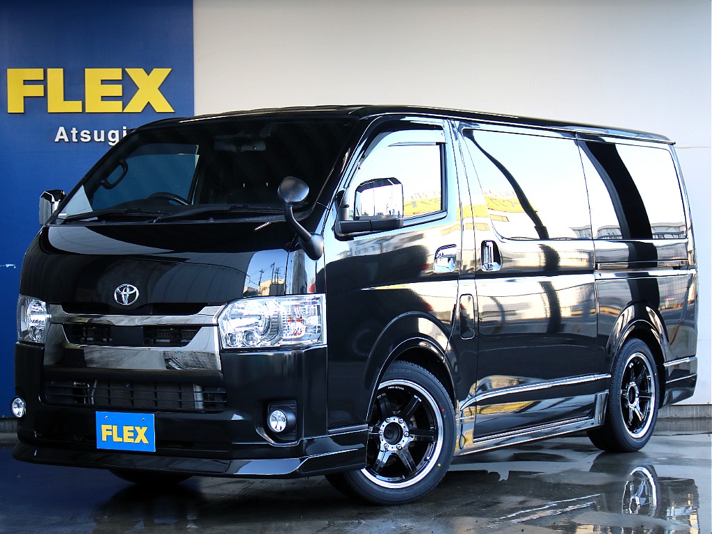 R3年式　ハイエースバン　S-GL　ダークプライムⅡ　2.0L　ガソリン2WD　最新のアルミホイール装備！