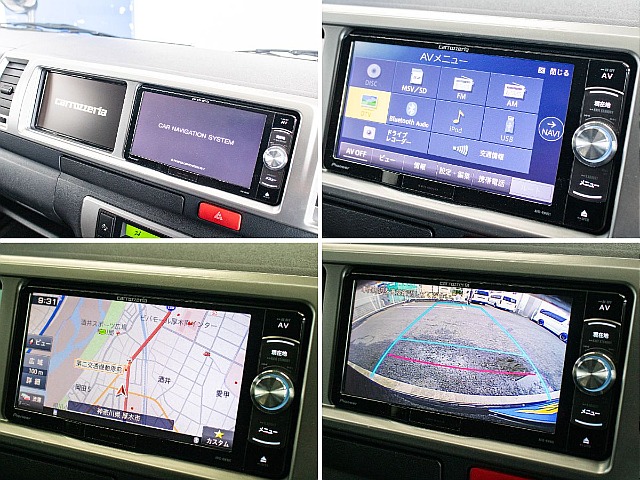 カロッツェリアナビを装備しております！