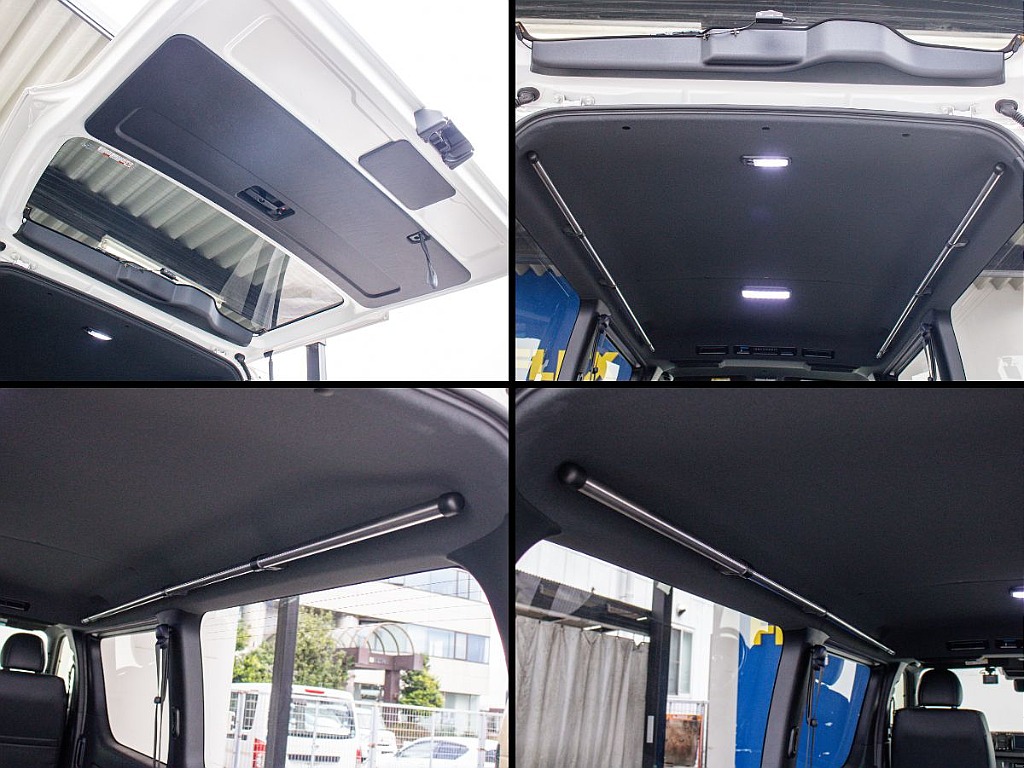 ルームランプをLEDに変更しているので暗い車内も明るく照らしていただけます！