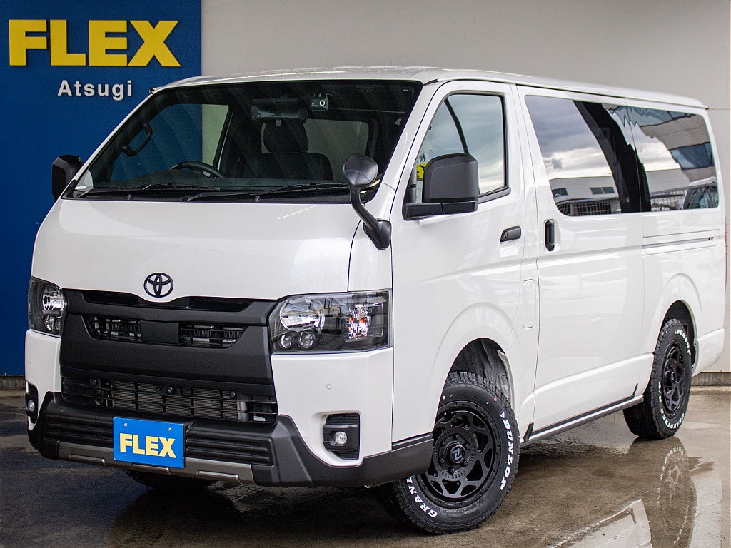 R6年式　ハイエースバン　S-GL　ダークプライムⅡ　2.8L　ディーゼル４WD　高年式・低走行車両！