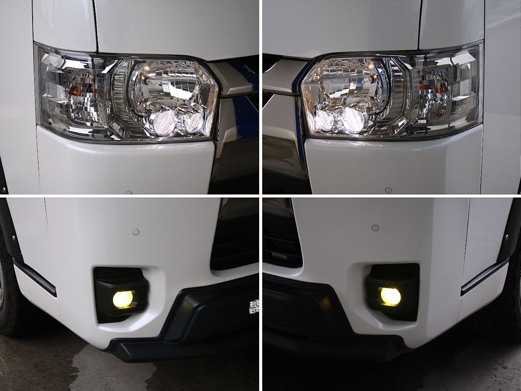LEDヘッドライトにイエローフォグランプが装備されております！