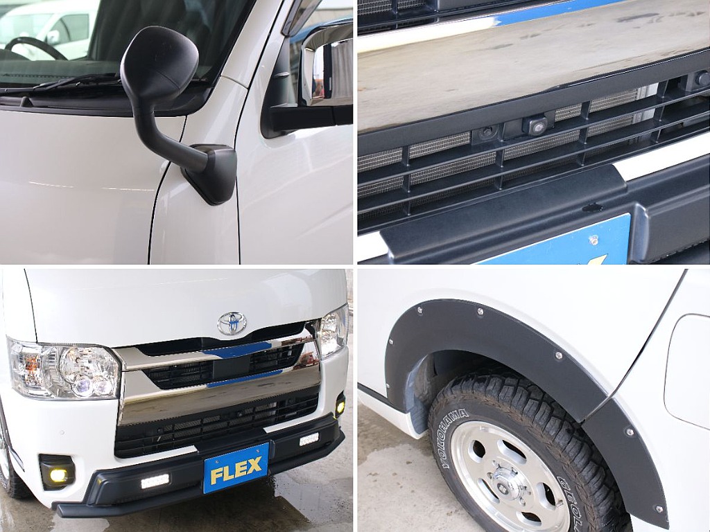 オフロード感溢れるパーツを多数装備しております！