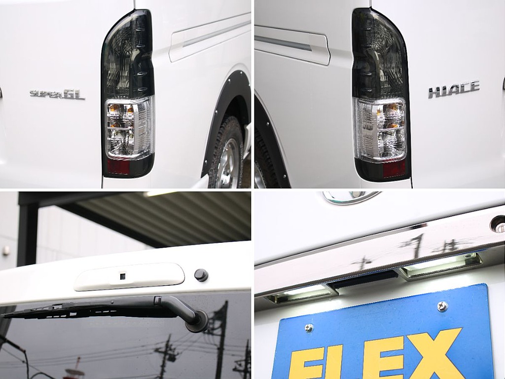 ボディに映えるスモークのテールランプを装備しております！