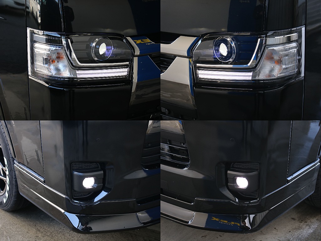 9型ならではのBi-beamヘッドライトを搭載しております！