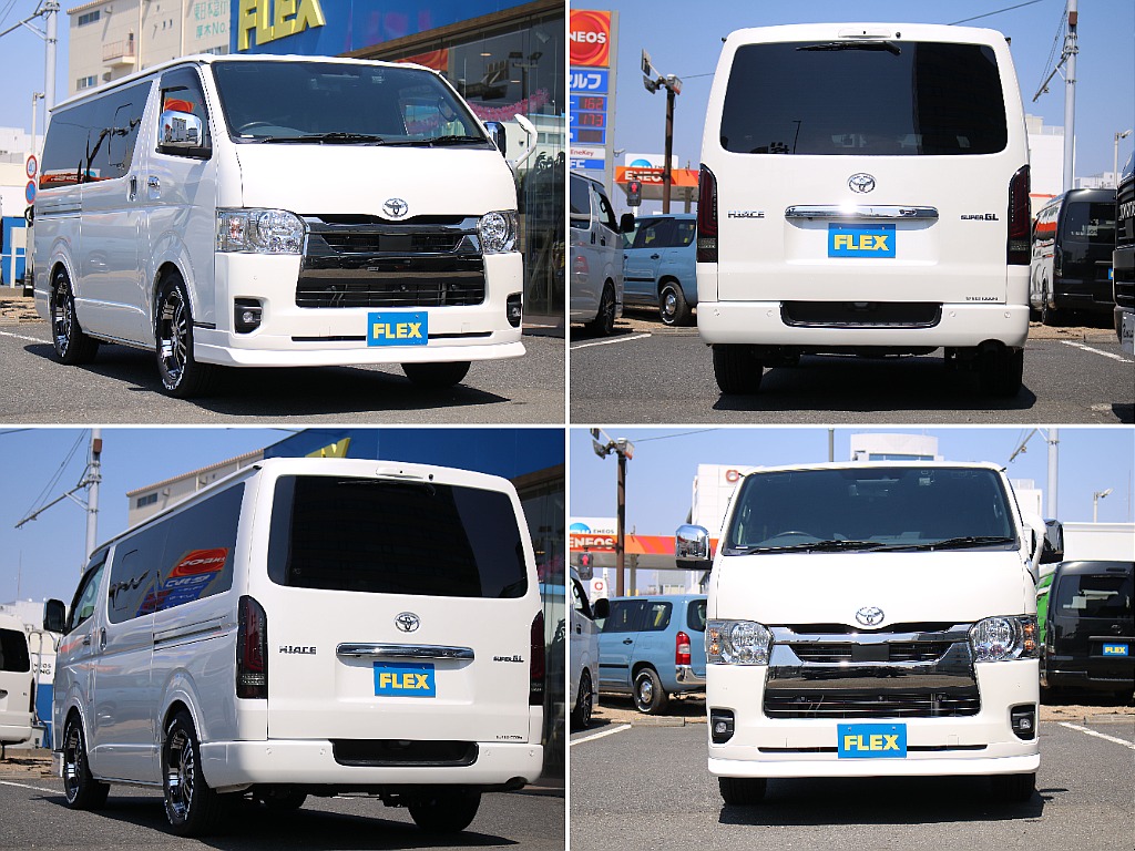 FLEXハイエース厚木インター店に展示してます！お気軽にお問い合わせ・ご来店ください！