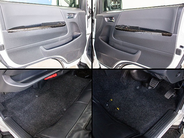 足元の状態も良好です！オリジナルの3Dフロアマットも装備可能です！