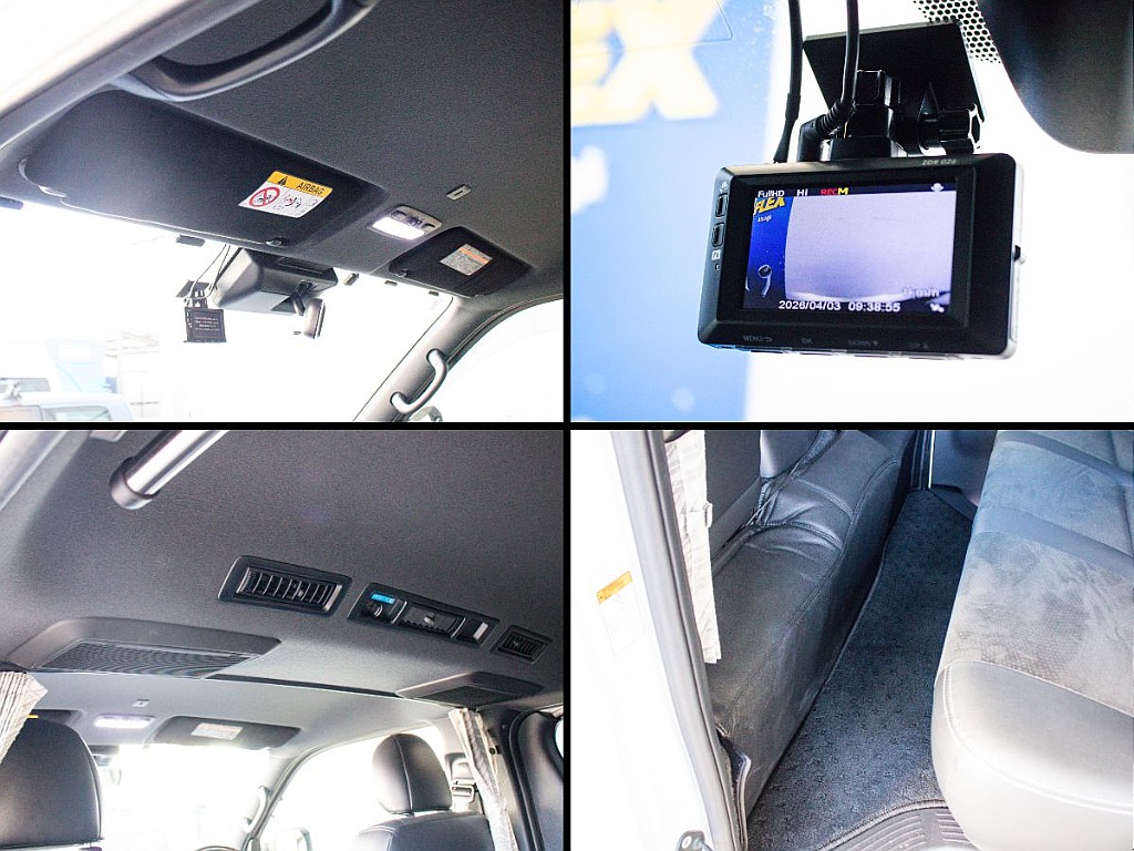 ドライブレコーダーやエンジンルームカバーも装備されております！