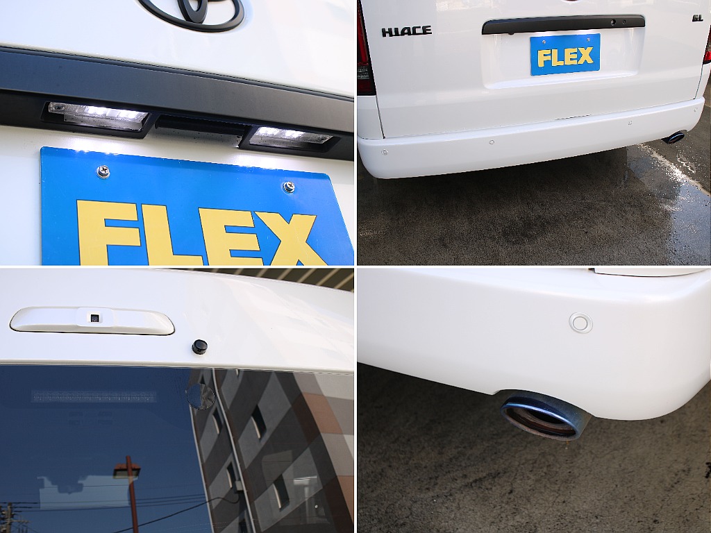 リアワイパーレス！スタイリッシュな見た目に仕上がってます！