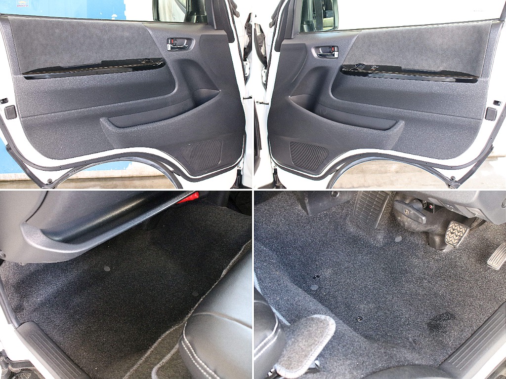 運転席・助手席の足元状態良好です！ブレーキロック装備してます！