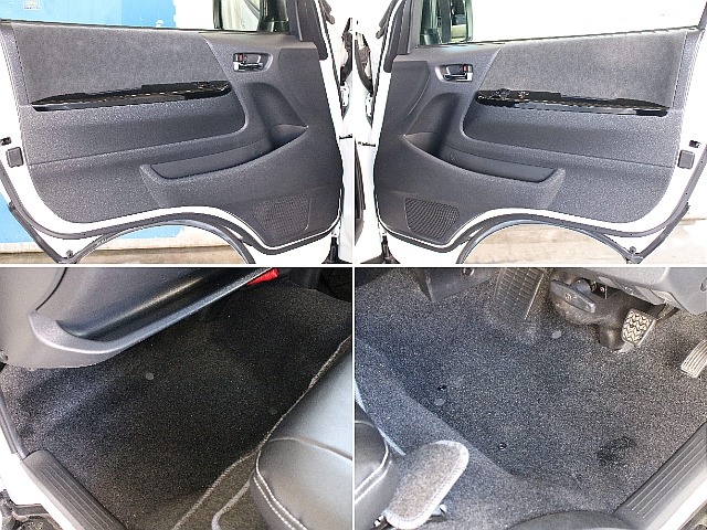 運転席・助手席の足元状態良好です！ブレーキロック装備してます！