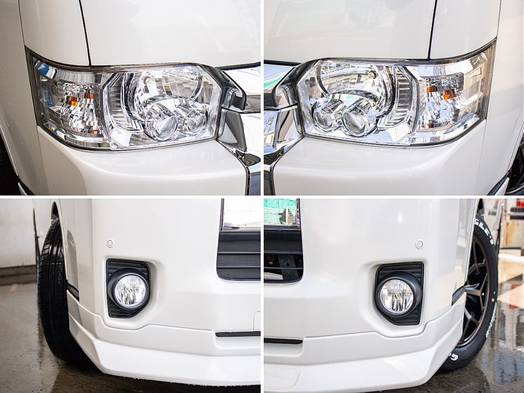 ヘッドライト、フォグランプ共にLEDです！