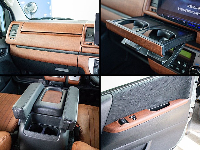 オリジナルアームレスを装備することによって運転中なども快適です！