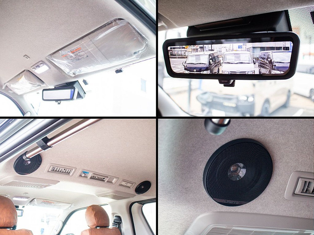 メーカーオプションのデジタルインナーミラーが搭載！