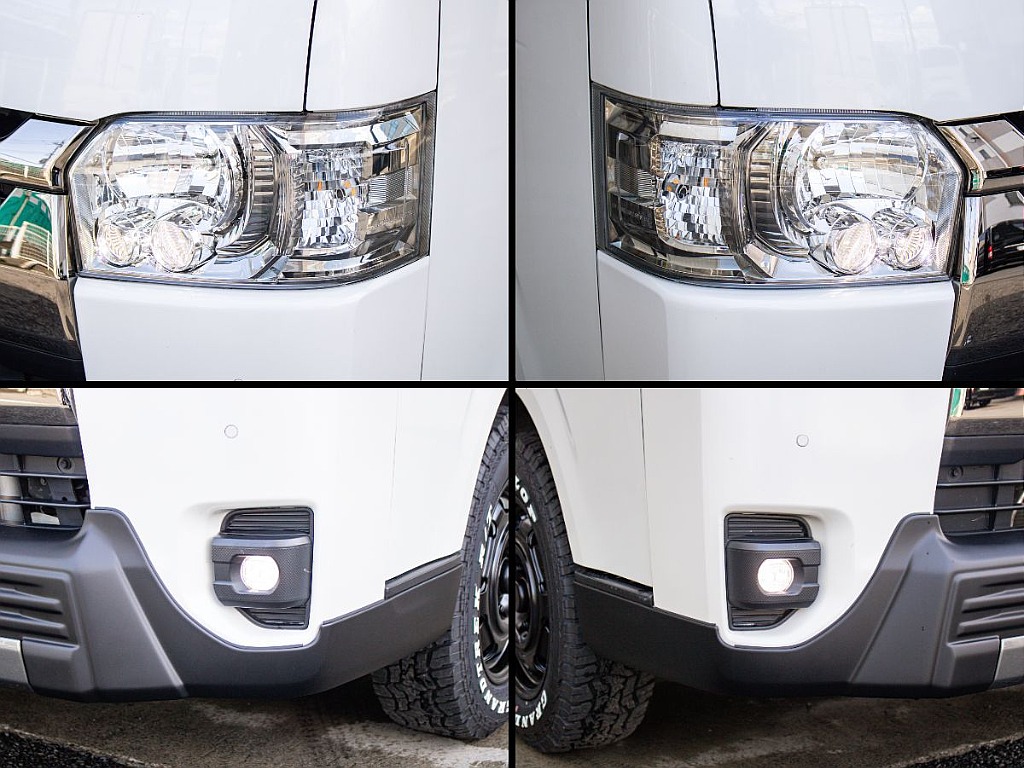 ヘッドライト、フォグランプ共にLEDの物を採用しております！