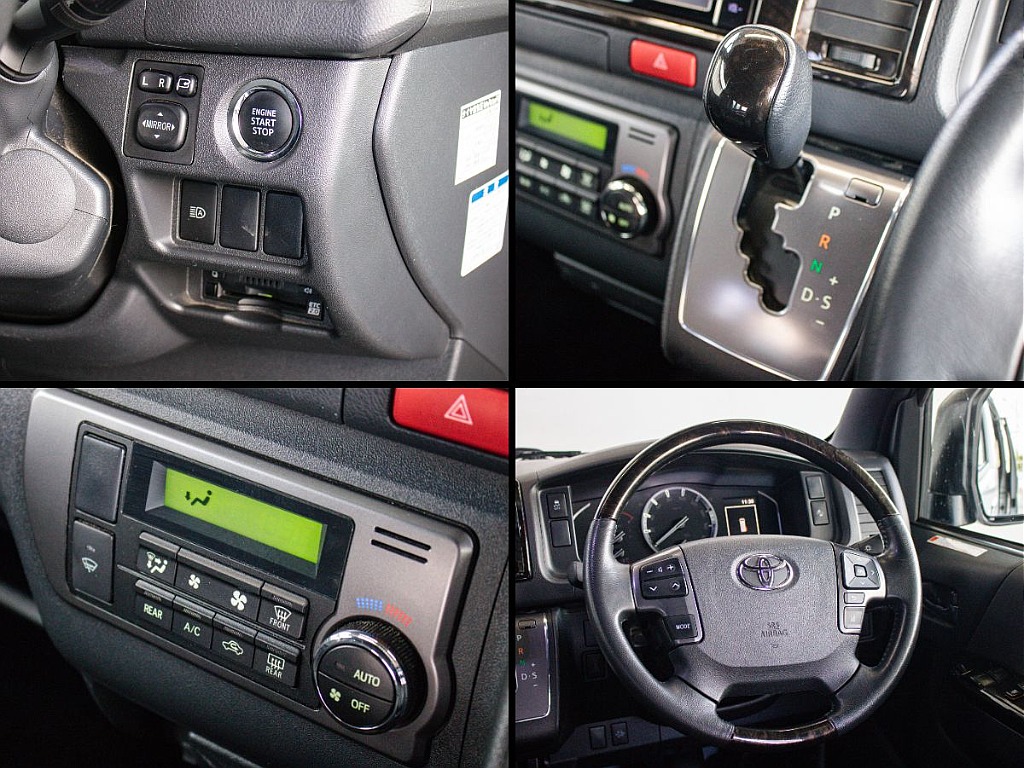 ダークプライムⅡならではの運転席周りとなっております！