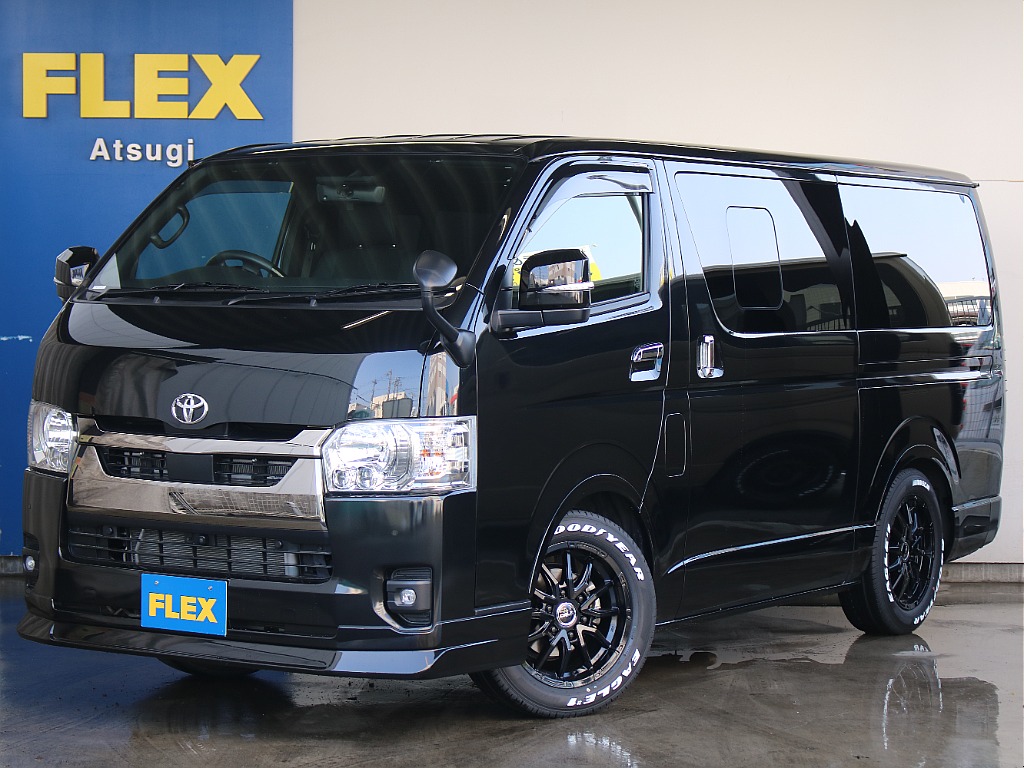 R6年式　ハイエースバン　2.0L　S-GL　ダークプライムⅡ　ガソリン4WD！　高年式・低走行！