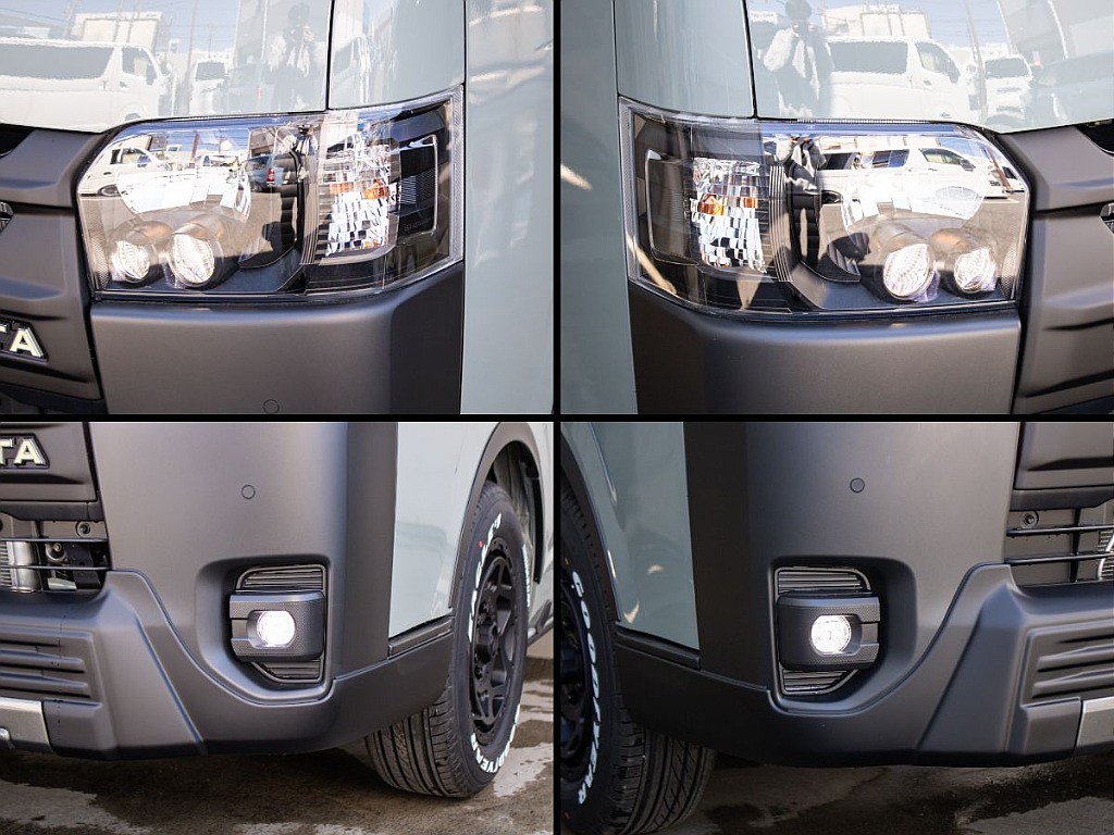 LEDヘッドライトをインナーブラック塗装しております！