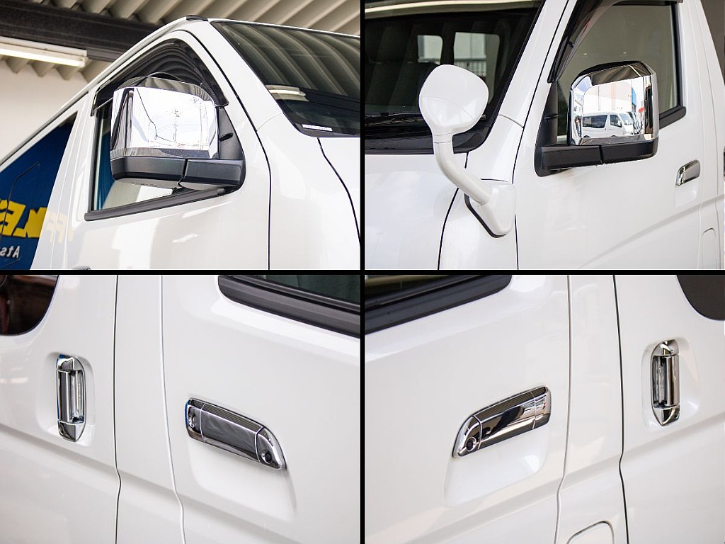 ガッツミラーをボディ同色で装備しております！