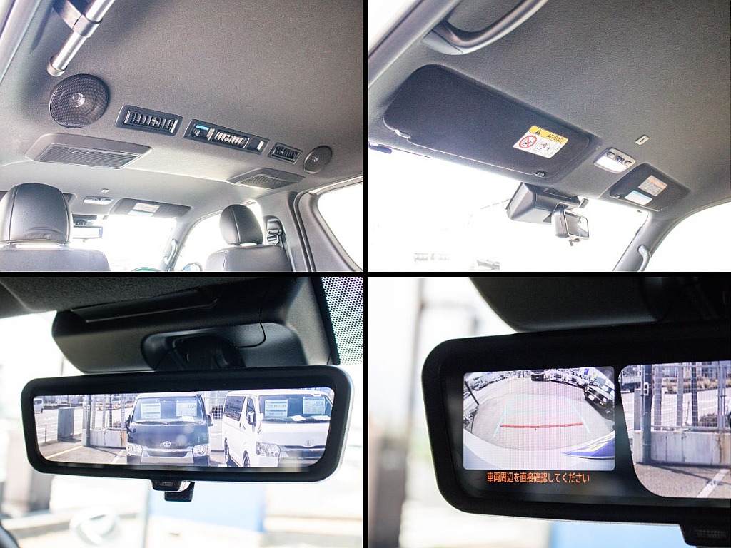 デジタルインナーミラー、ルーフスピーカーが装備されております！