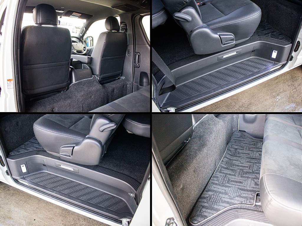 後部座席足元のお写真になります！