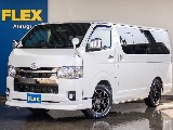 R4年式　ハイエースバン　2.8L　S-GL　ダークプライムⅡ　ディーゼル４WD　ローダウンカスタム！