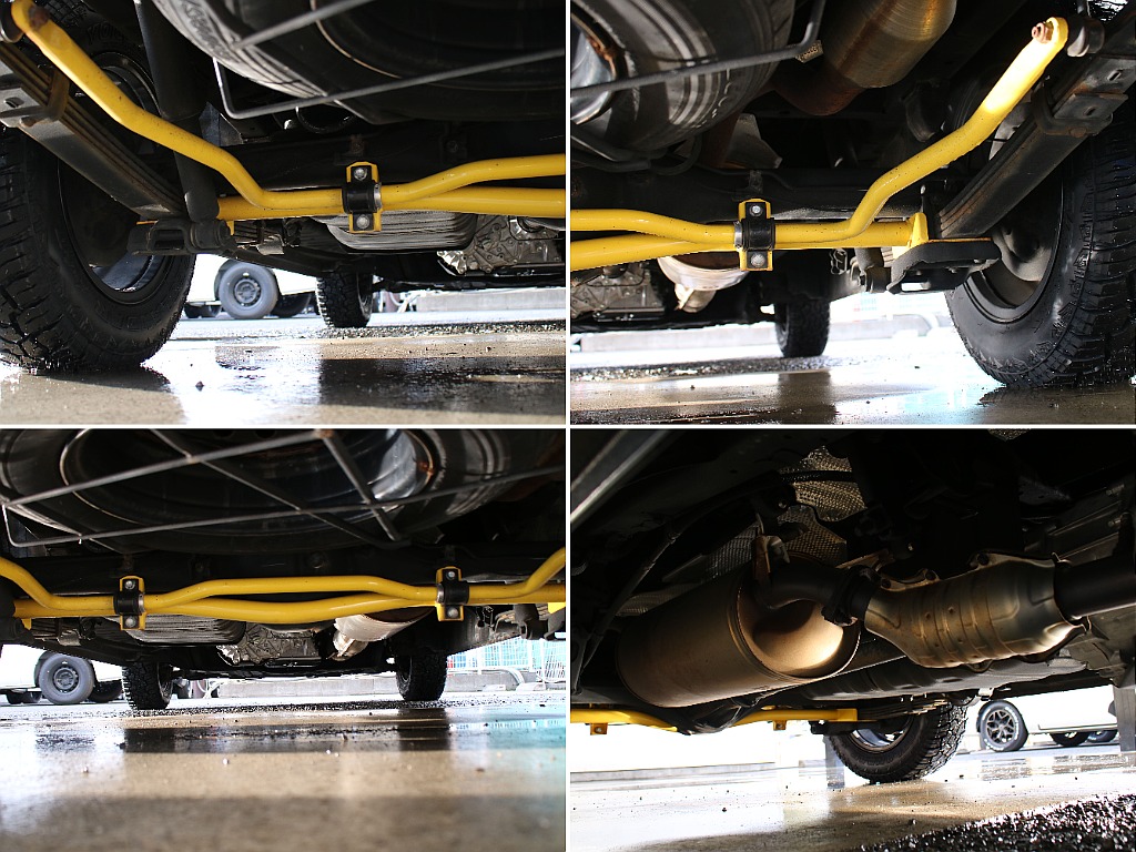 乗り心地を改善できるリアスタビライザーを装備しております！