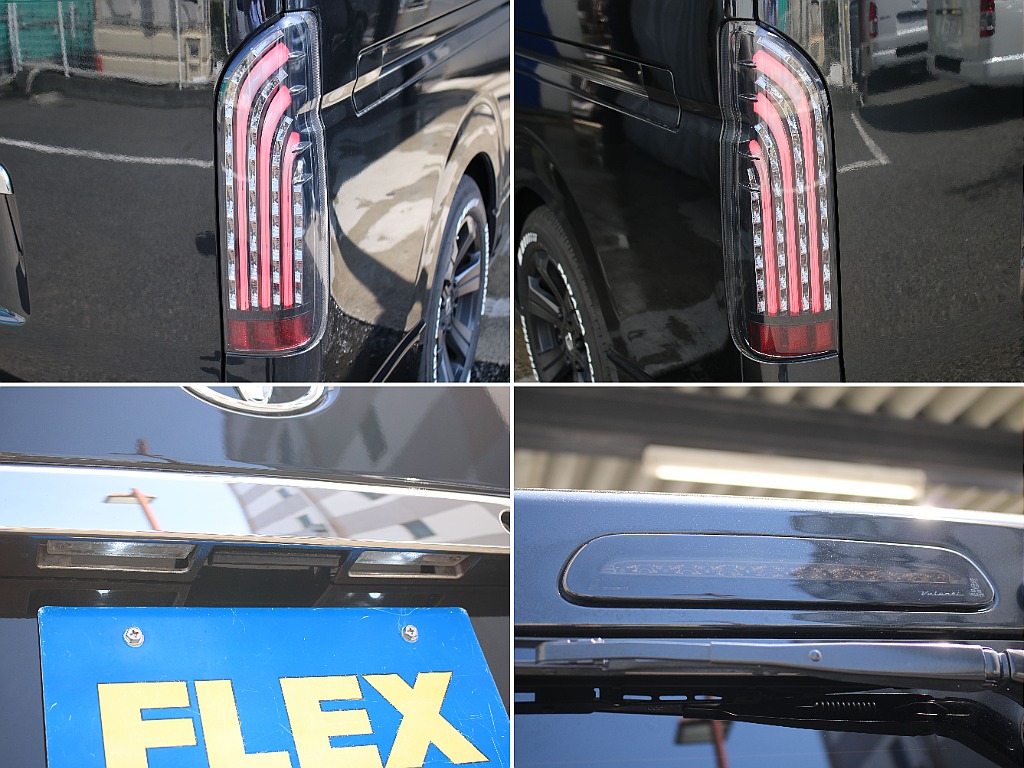 オリジナルキラメキブラックテールランプ装備してます！