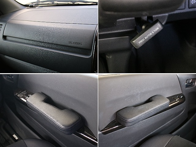 ドア側にもアームレスが装備されてます！