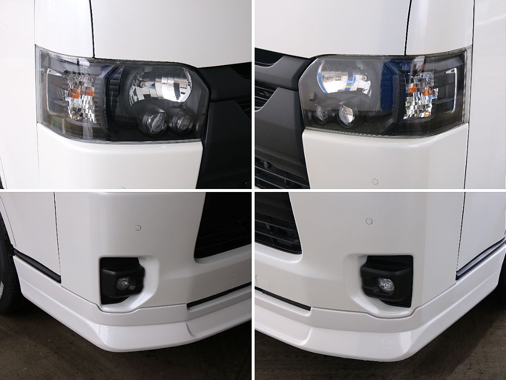 ヘッドライトインナーブラック塗装を施しております！