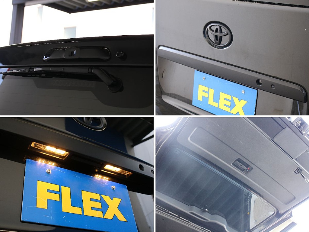 リアのメッキ部もマッドブラック塗装されております！