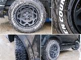 オリジナルネクサストレイルアルミホイールにオープンカントリータイヤを装備しております！