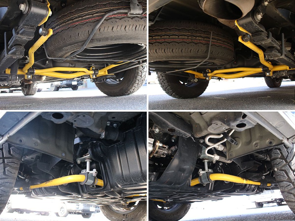 前後オリジナルスタビライザーも装備しております！