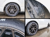 オリジナルカラーのバルベロスタイリングヘックスアルミホイール装備してます！