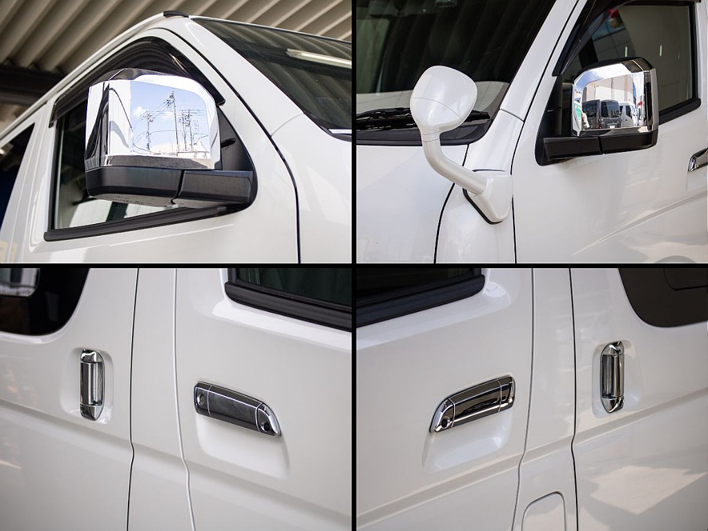 ガッツミラーをボディ同色で装備しております！