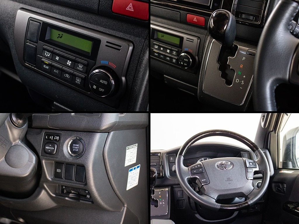 ステアリングもダークプライムⅡならではのマホガニー調となっております！