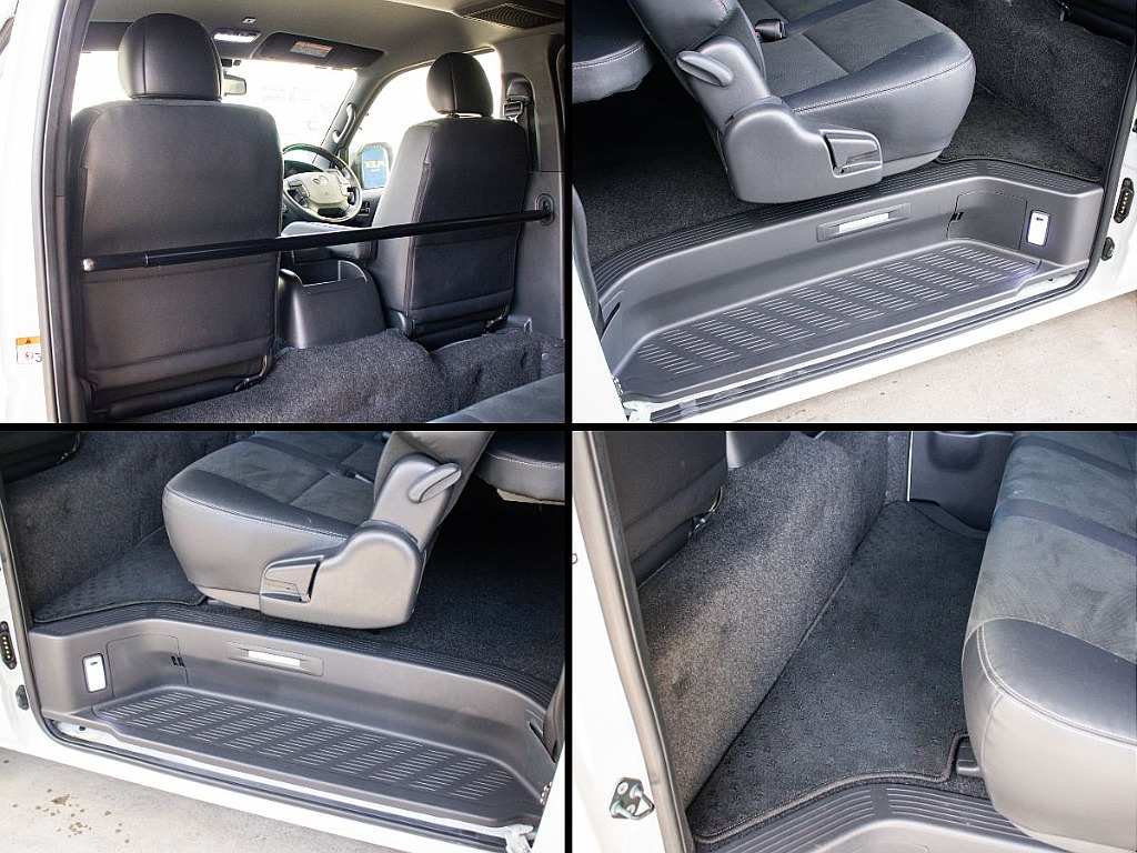 後席にも純正フロアマットを装備しております！