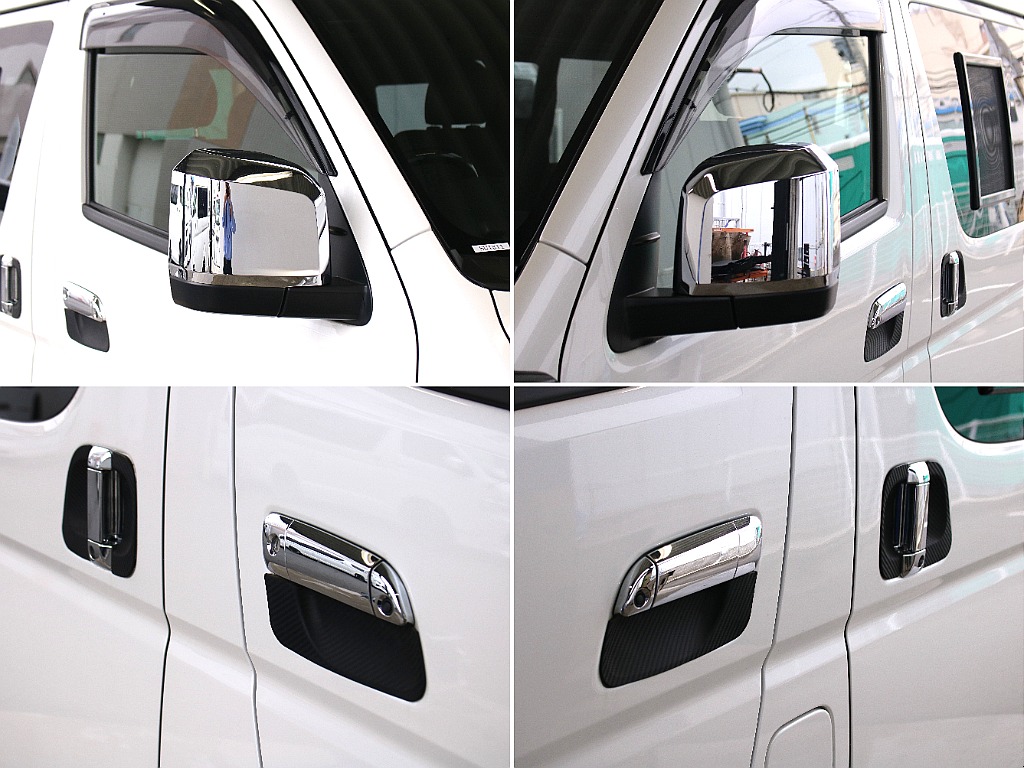 ドアノブガード装備してます！傷がつきやすいのでガードになってくれます！