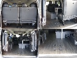 4列目シートを跳ね上げていただくと広大な荷室空間も確保できます！